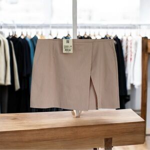 Alex Marie Peach and White Gingham Skirt